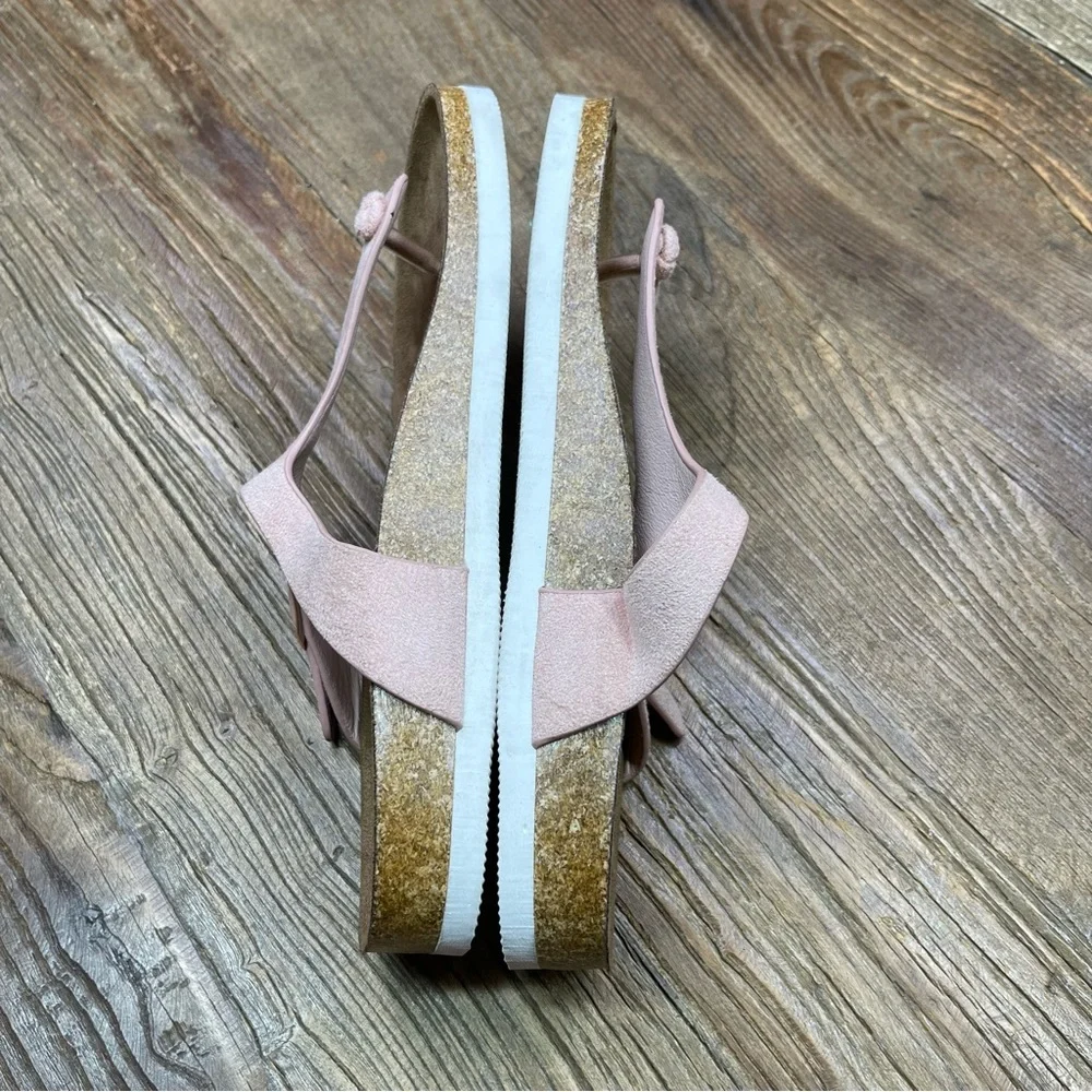 New ~. AÉROPOSTALE T-Strap Cork Sandal Size 9